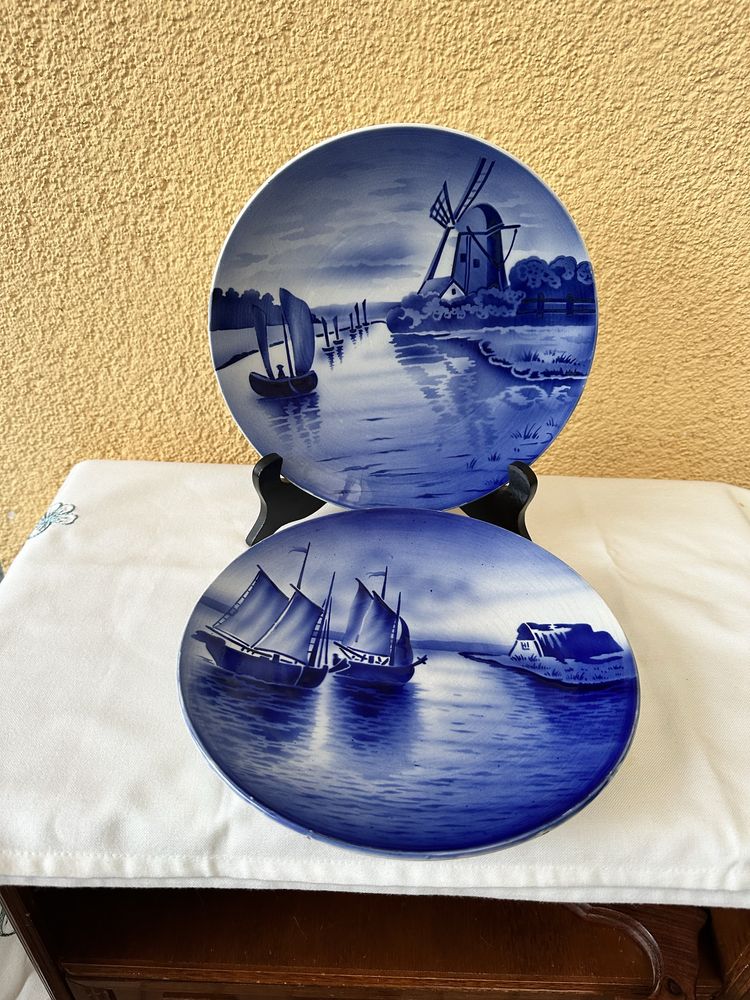 Talerze scienne Vintage Villeroy & Boch