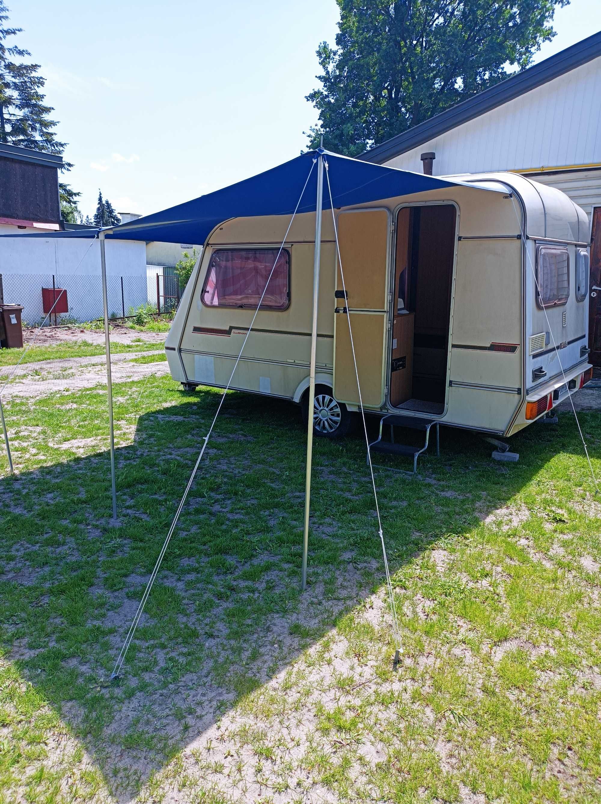 Przyczepa Elddis w dobrym stanie.