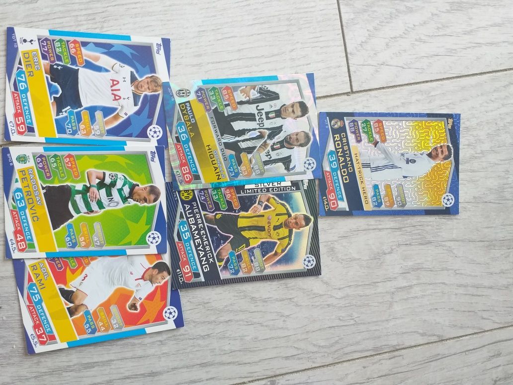 karty topps match attax