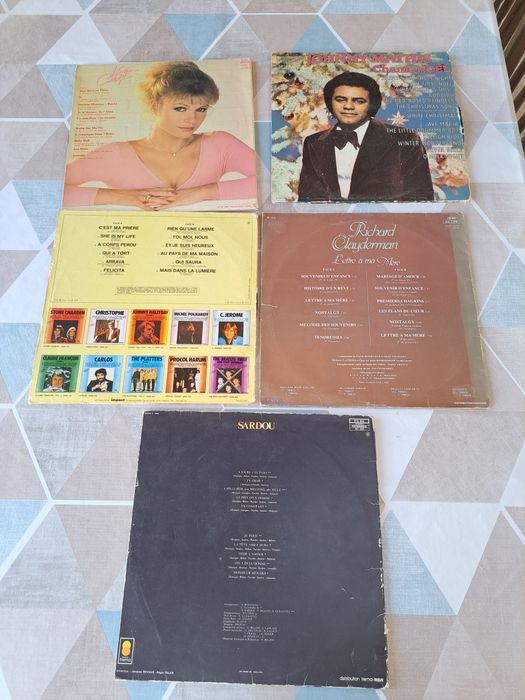 Vinil de vários artistas franceses