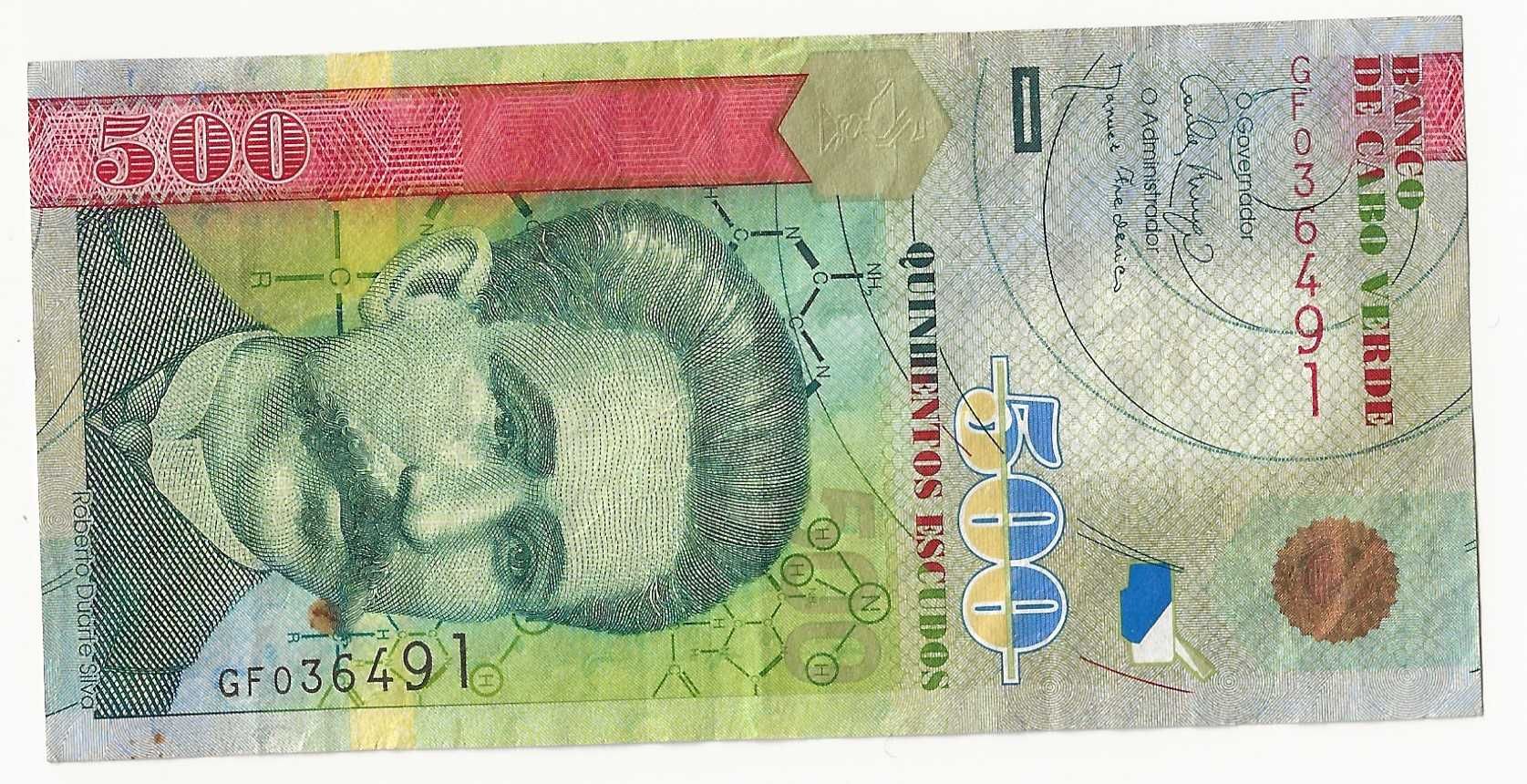 Nota de 500$00 de 2007 de Cabo Verde