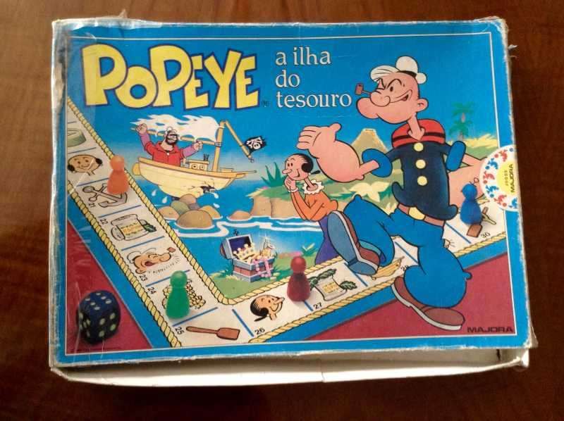 Jogo Popeye - A Ilha do Tesouro