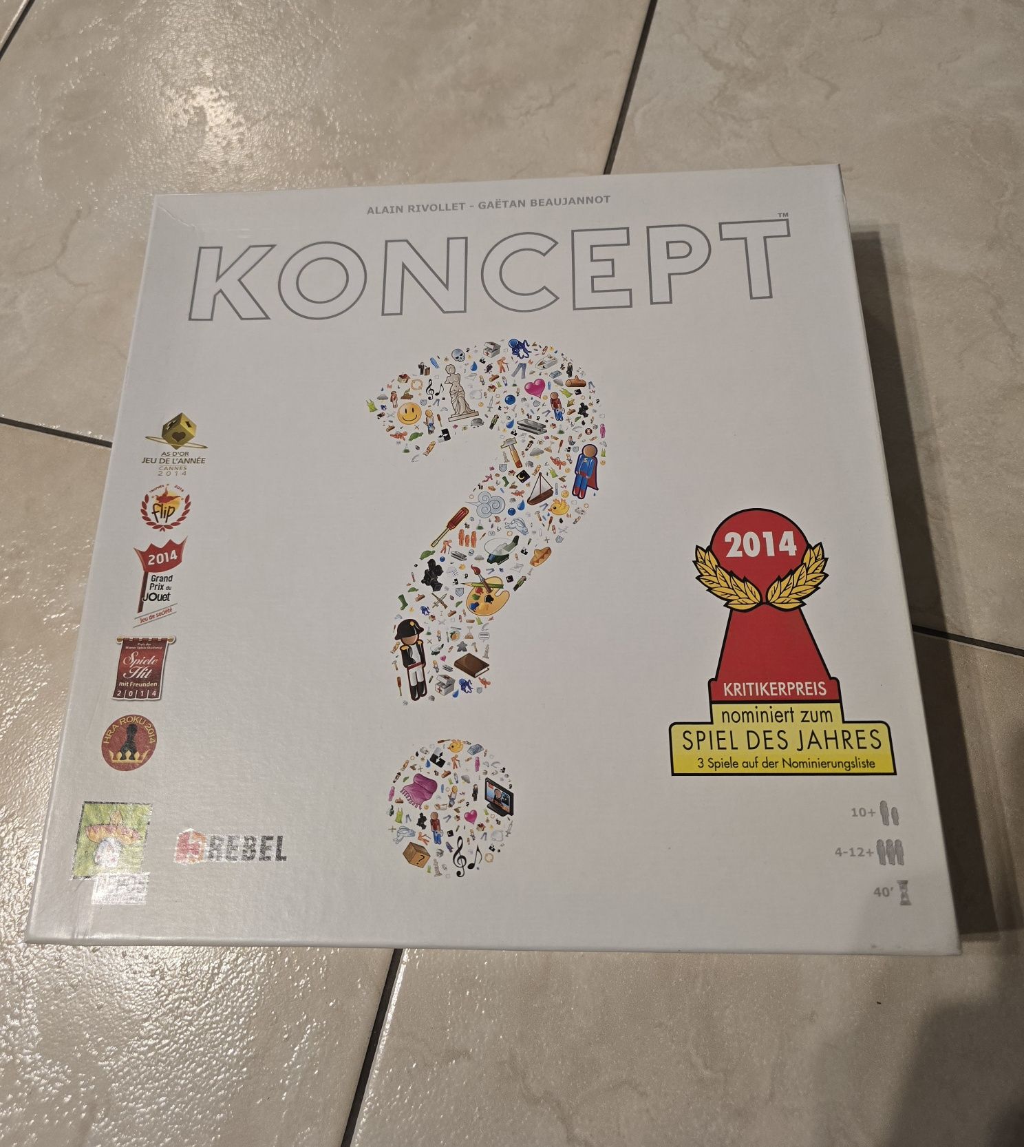 Gra planszowa Koncept - stan idealny
