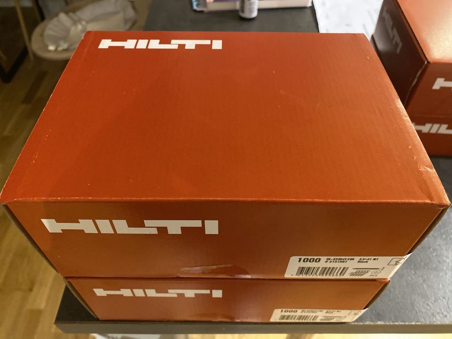 Hilti саморізи: OSB, гіпс
