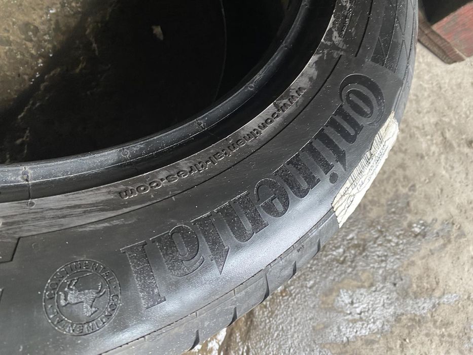 235.55.19 Continental 2шт лето БУ склад шины резина из Европы 55 R19