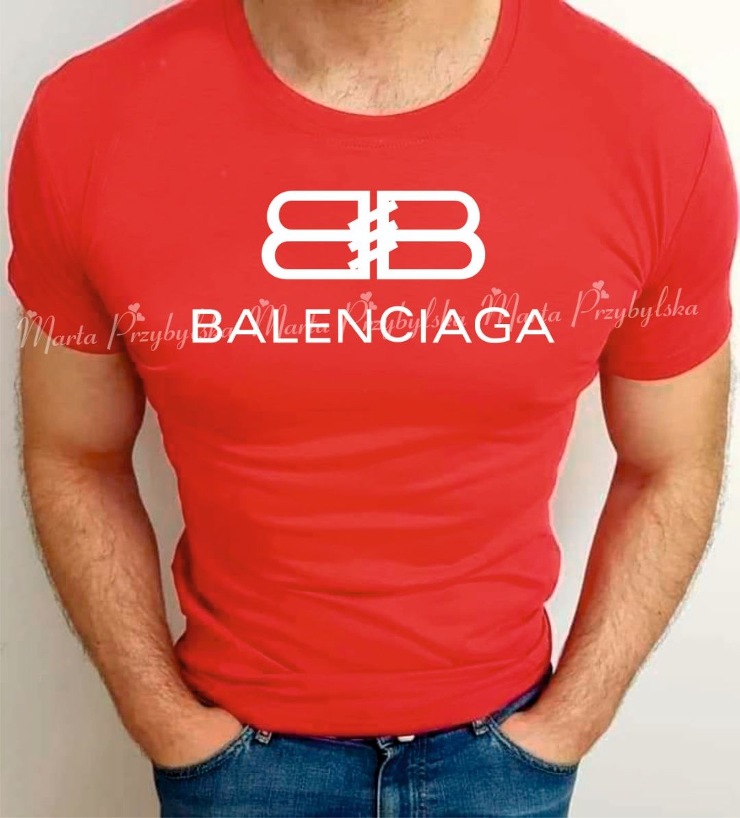 Koszulki męskie Karl Lagerfeld Balmain Kenzo Balenciaga