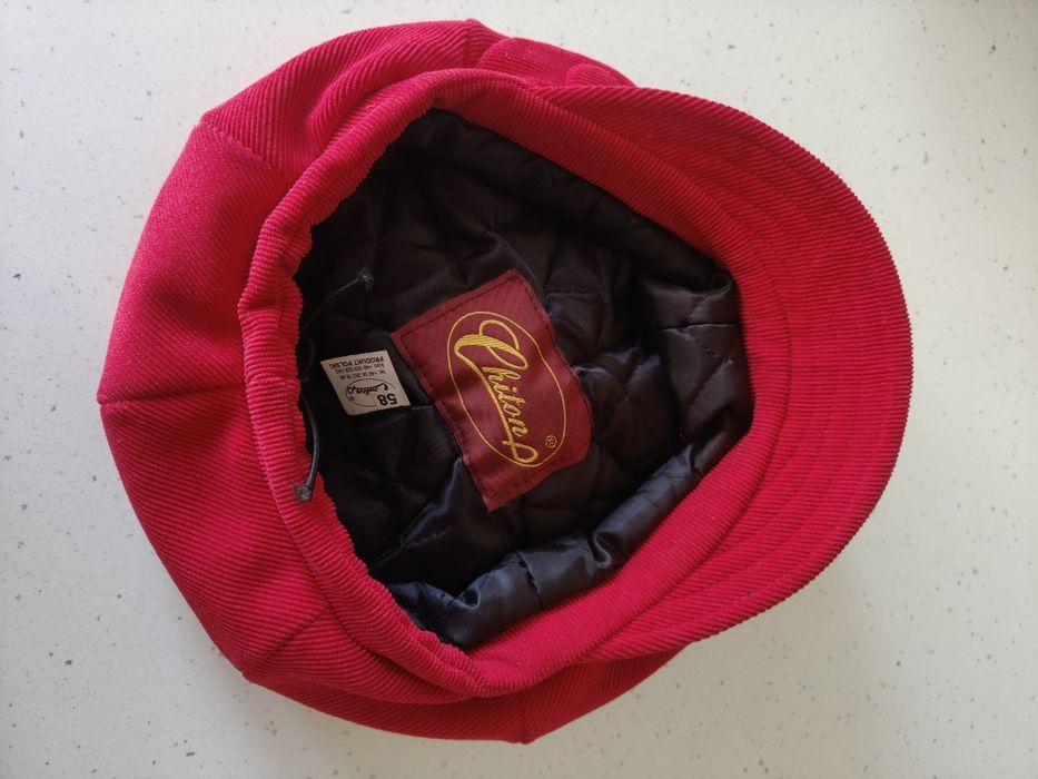 Kaszkiet damski z wełną