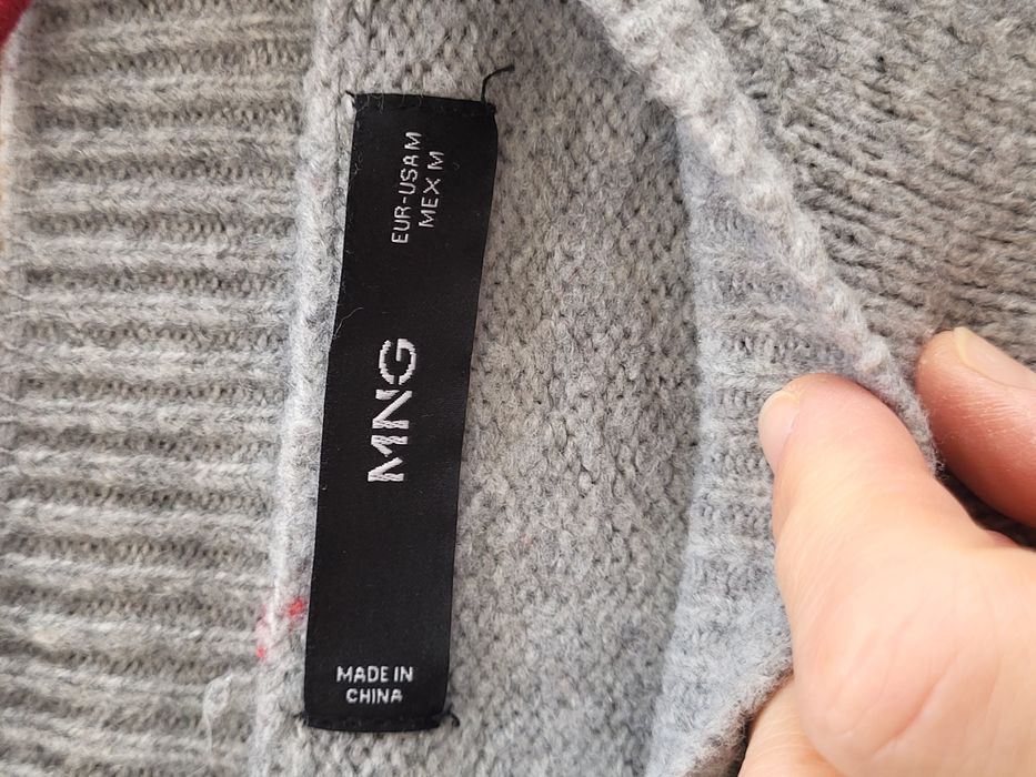 Sweter damski Mango szary M