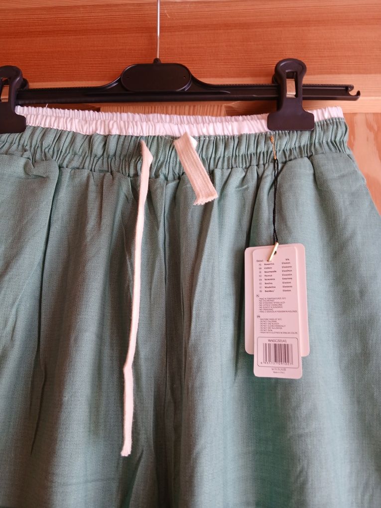 Spodnie damskie letnie bawelnianeM/L