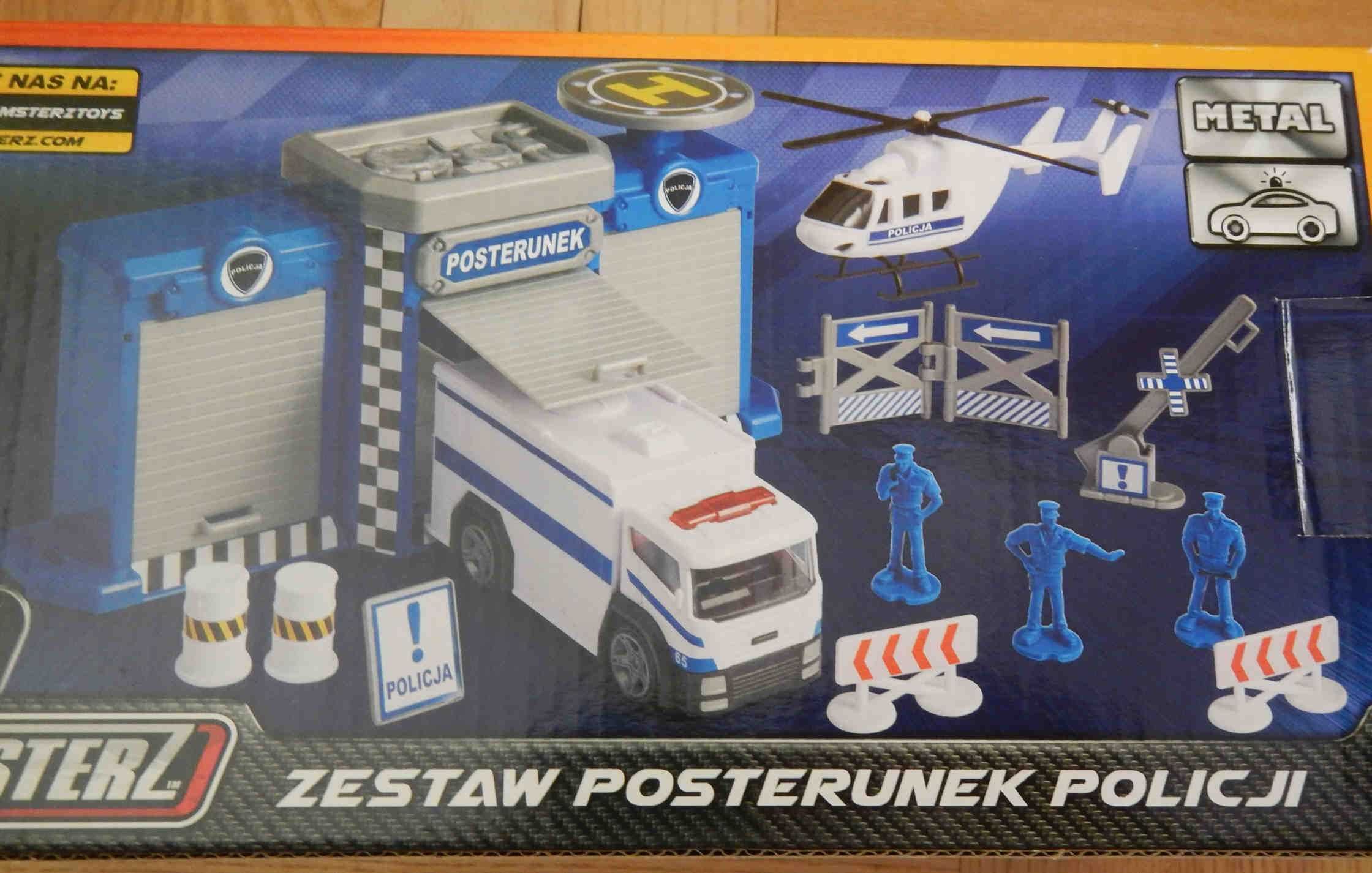 JCB Posterunek policji plac budowy 2 zestawy