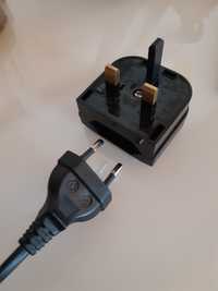 Adaptador de Corrente UK / Reino Unido