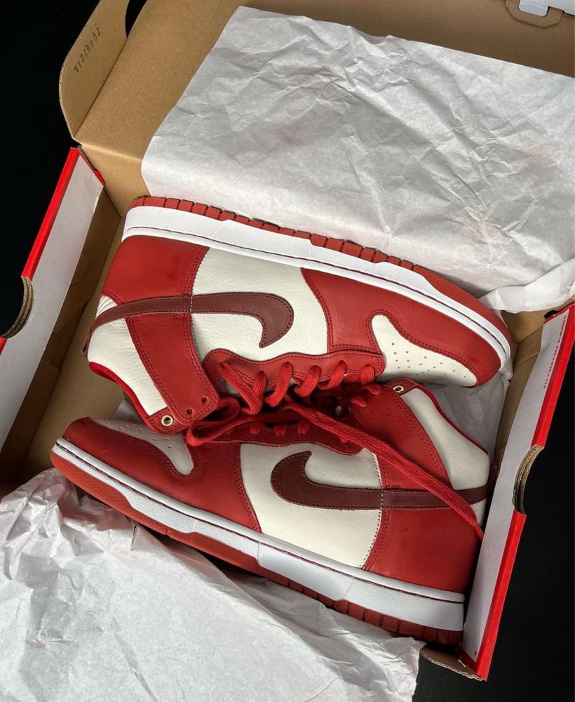 Nike Dunk Hight 70 Red/White