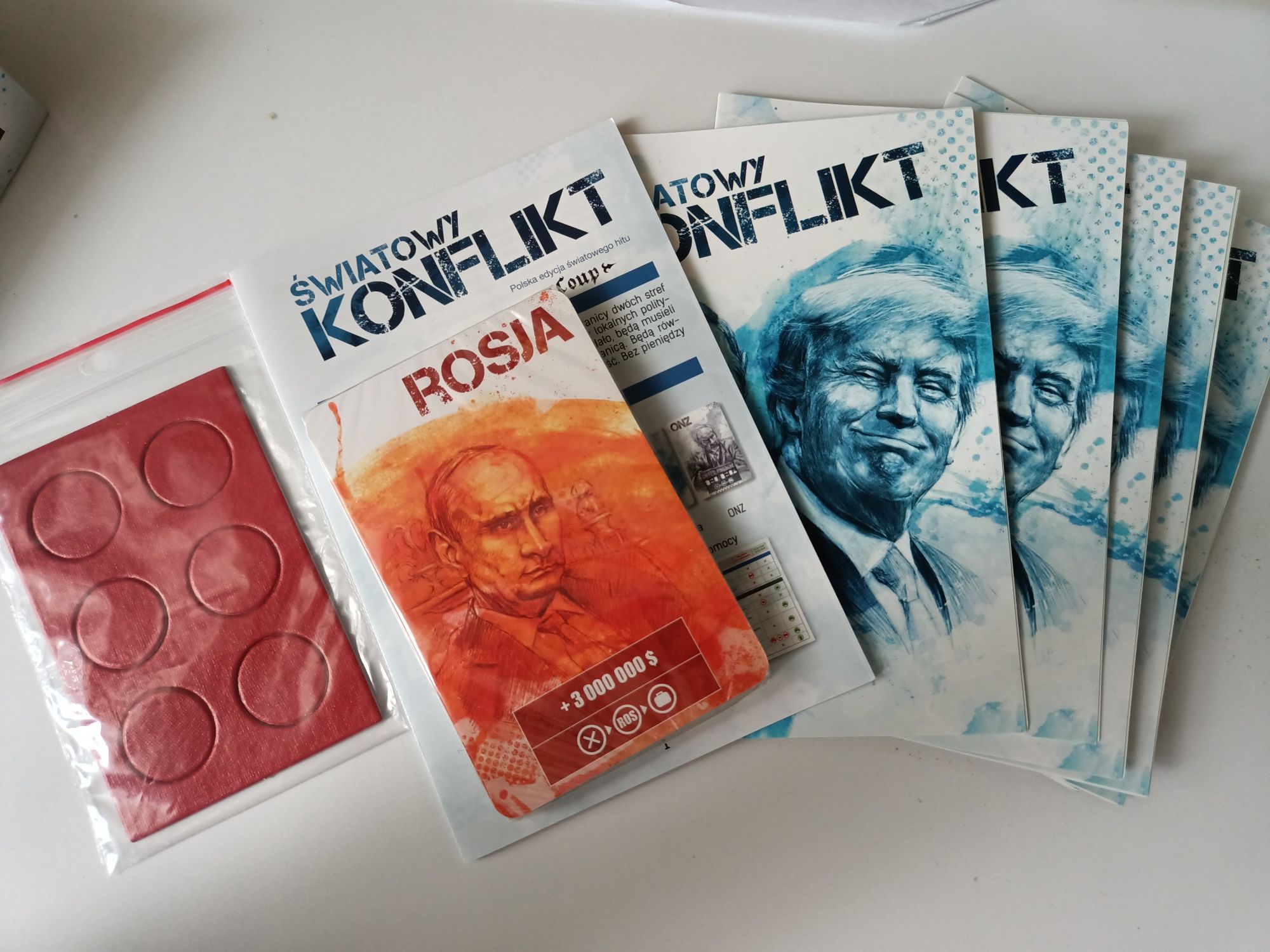 Gra karciana "Światowy Konflikt"