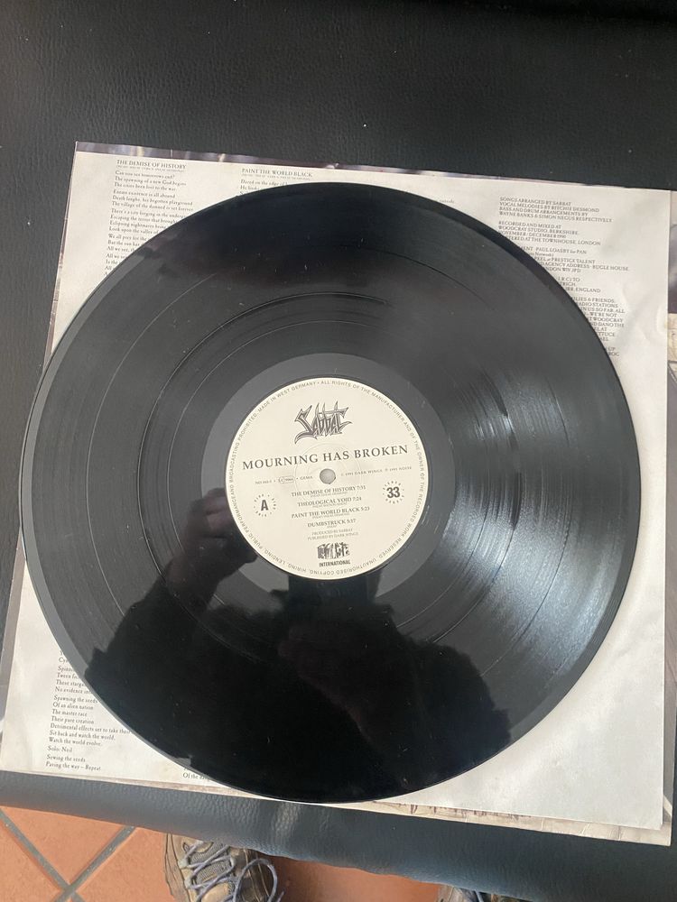 Vinil sabbat “the mourning has broken”