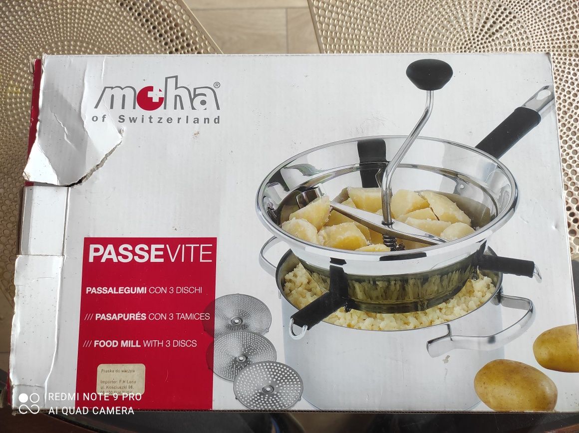 Przecierak do żywności PASSE VITE Moha