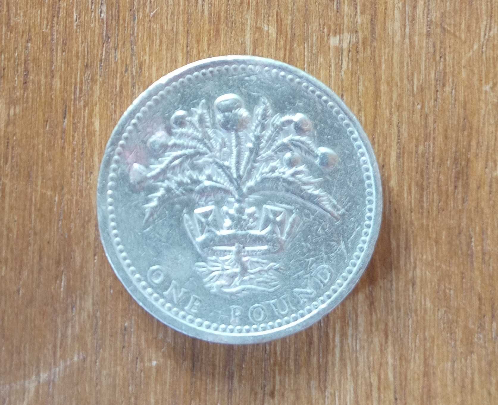 Moeda One Pound 1989 Nemo Me Impune Lacessit