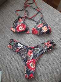 Nowy kostium kąpielowy bikini shein S XS