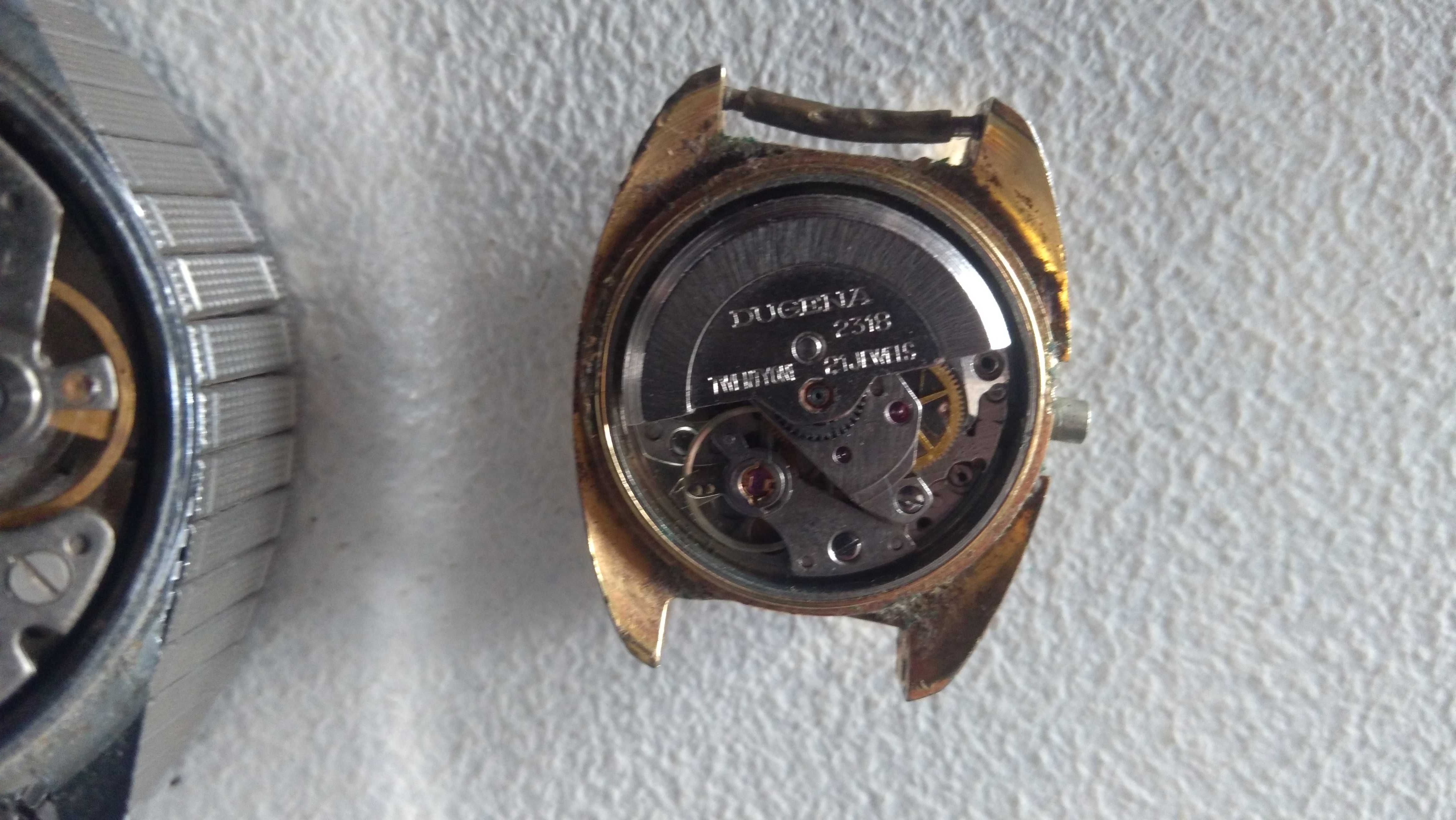 zegarki Dugena automat, Kienzle mechaniczny niesprawne na części