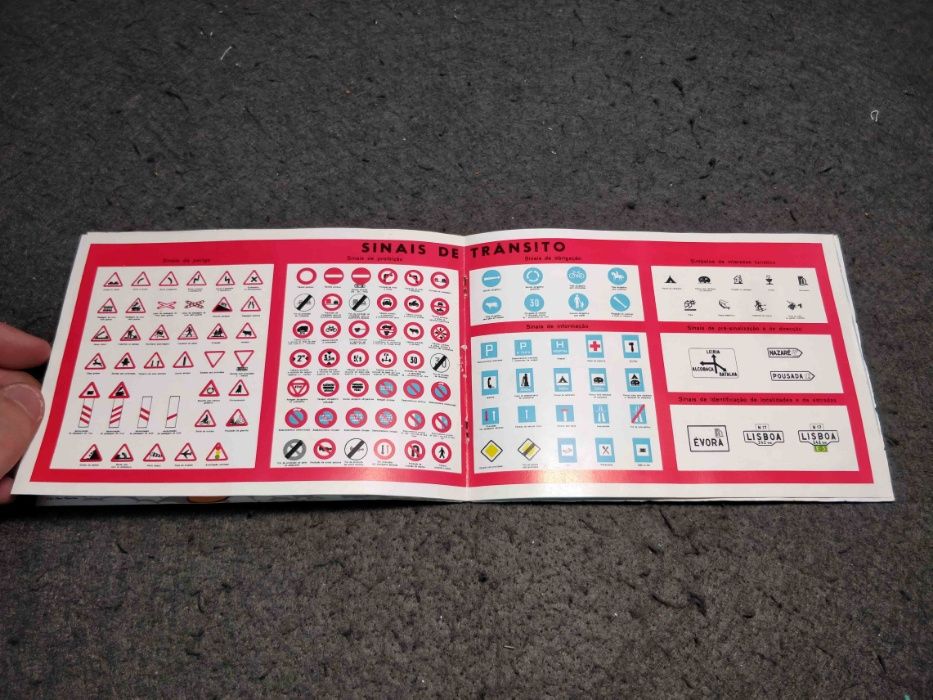 Raro livrinho Disney brinde da prevenção rodoviaria portuguesa
