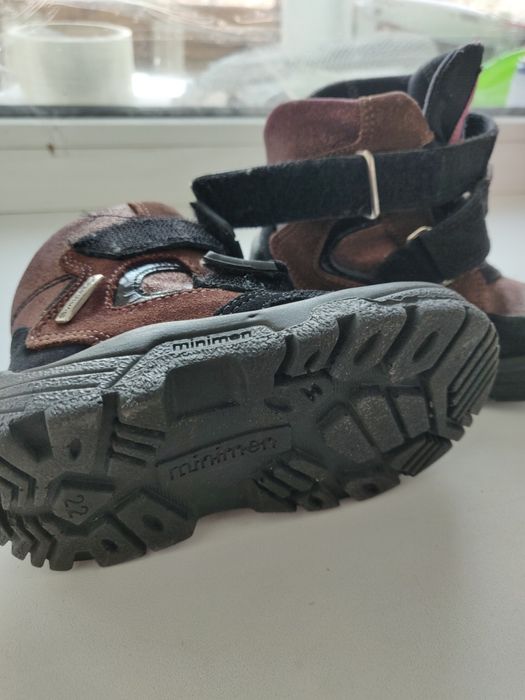 Детские зимние ботинки Minimen дитячі чоботи размер 22, стелька 14 см