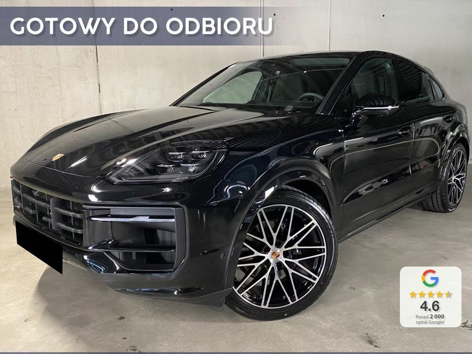Porsche Cayenne 3.0 Coupe Black Edition (353KM) Skrętna tylna oś