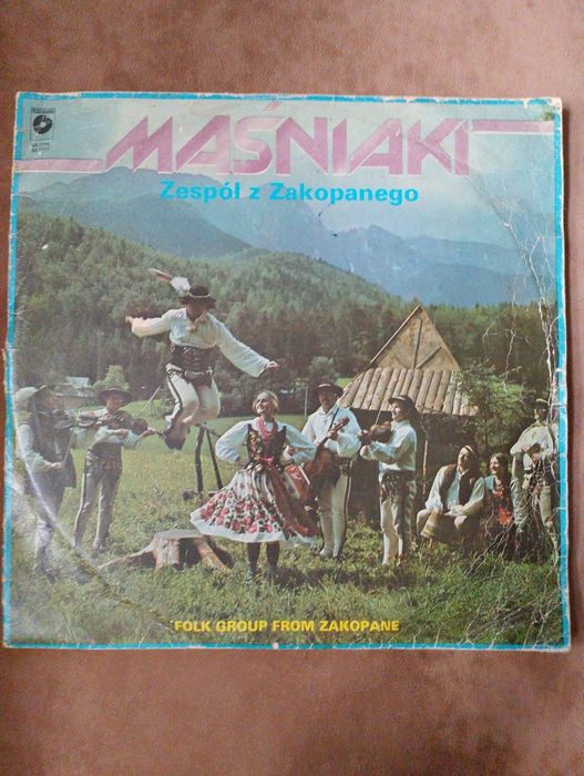 Płyty winylowe. Maśniaki, zespół z Zakopanego.