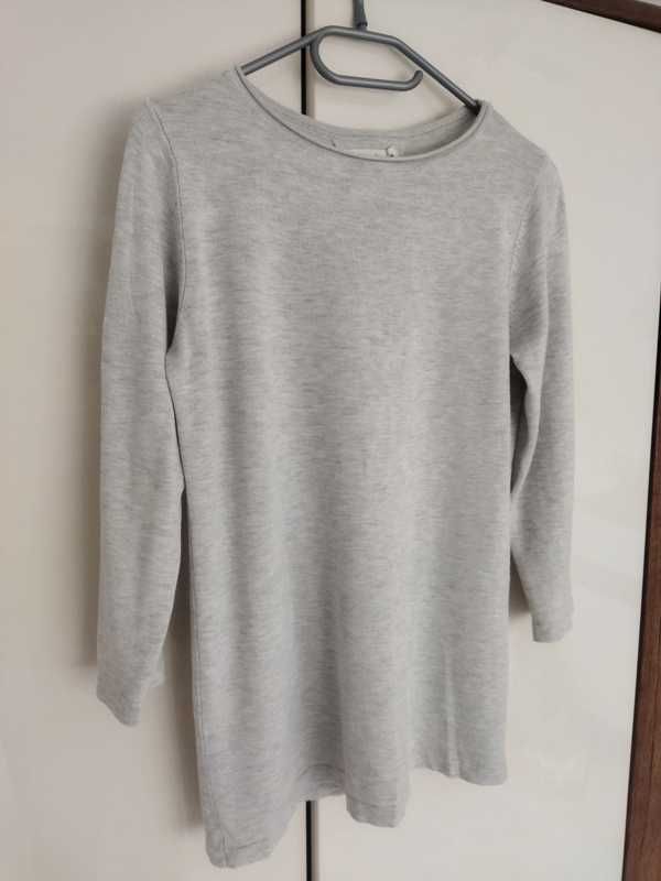 Sweter damski Reserved. Sweterek szary popielaty z brokatem. Rozmiar M