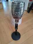 Mikrofon retro Superlux WH5 ze statywikiem