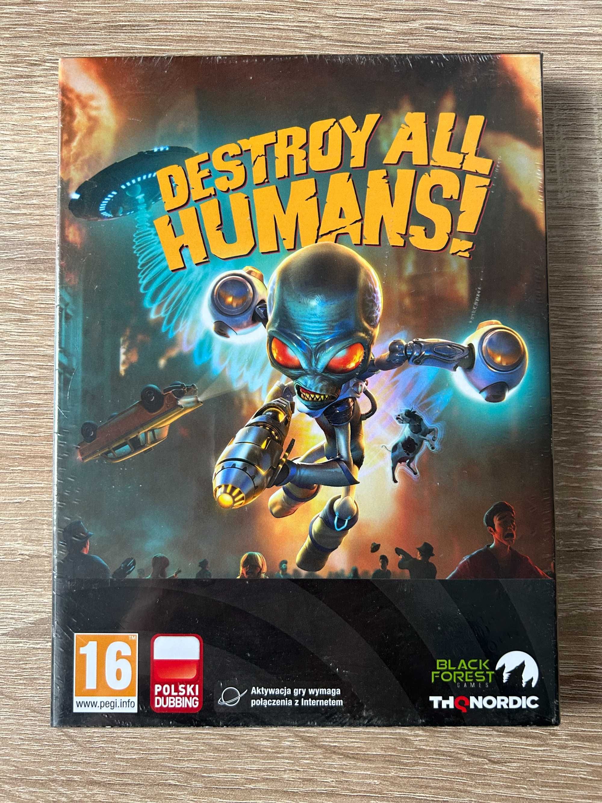 Destroy All Humans! - PC - Black Forest Games - PL - NOWA, FOLIA