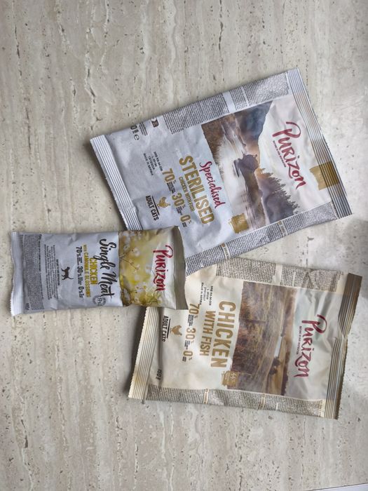 Purizon karma pełnoporcjowa dla kotów zestaw