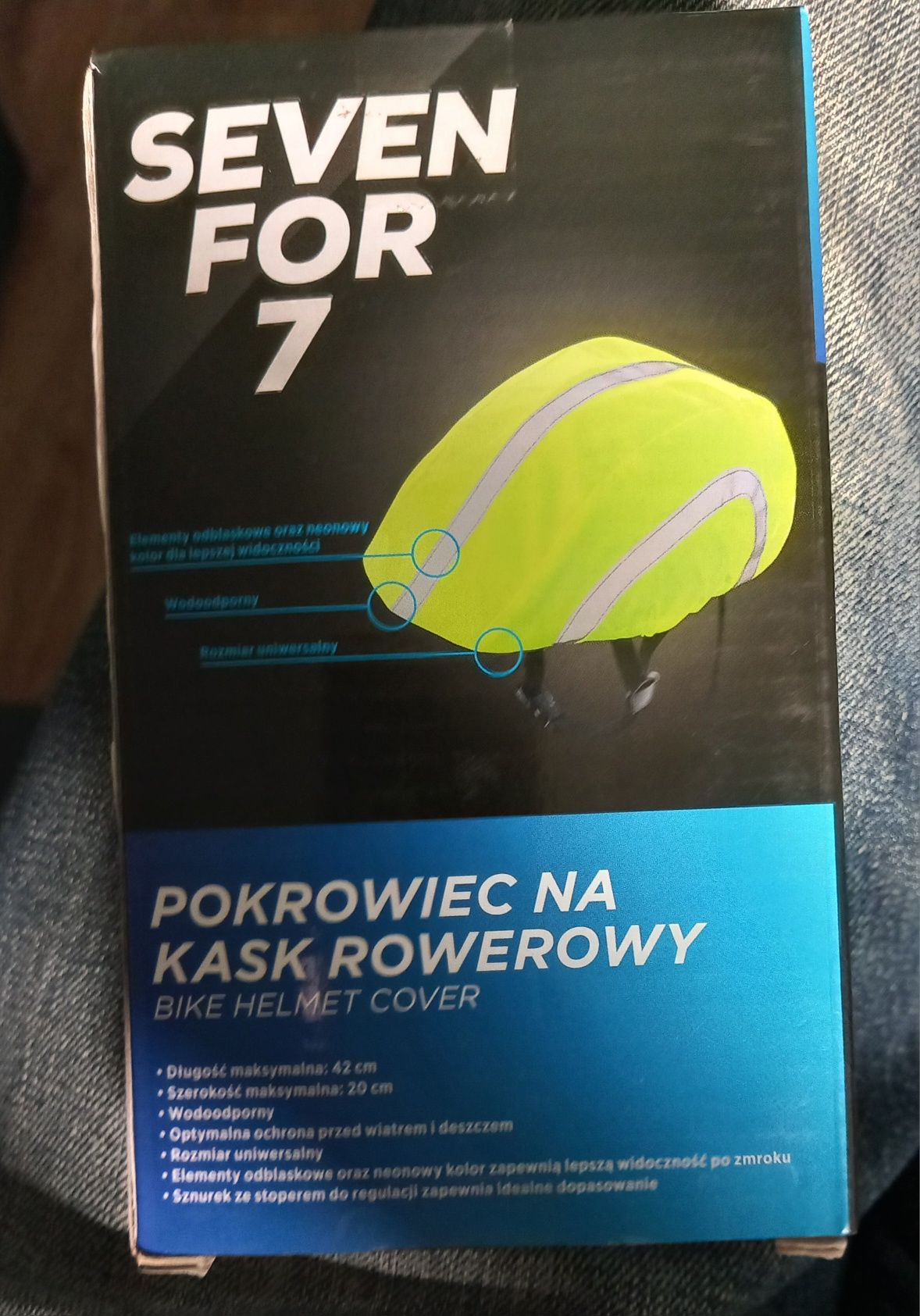 Pokrowiec na kask rowerowy