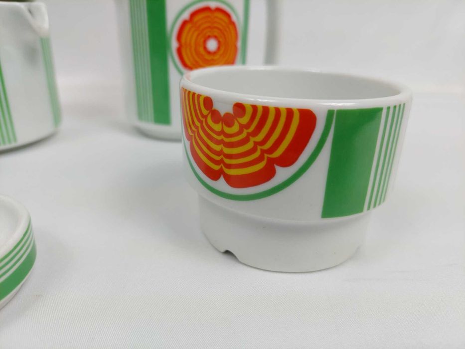 Serviço Chá SPAL Porcelanas - Conjunto Peças Chá ART DECO Portugal