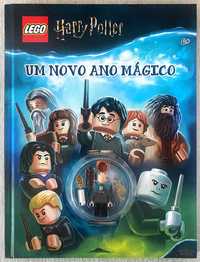 Livro Lego - Harry Potter, Um Novo Ano Mágico (Novo,c/boneco)