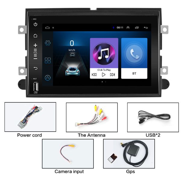 Radio nawigacja Ford Android Mustang F150 Explorer Escape WiFI