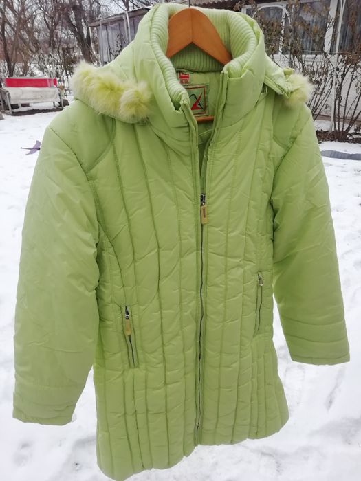 Зимова куртка подовжена (пальто) Турція