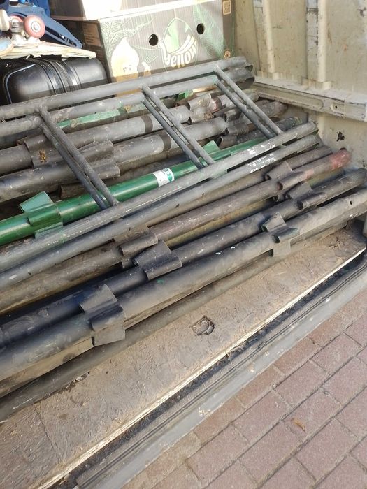 Drabina rusztowaniowa długa zewnetrzna z uszami