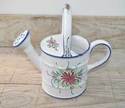 Regador vintage pintada à mão - Faiança Portuguesa