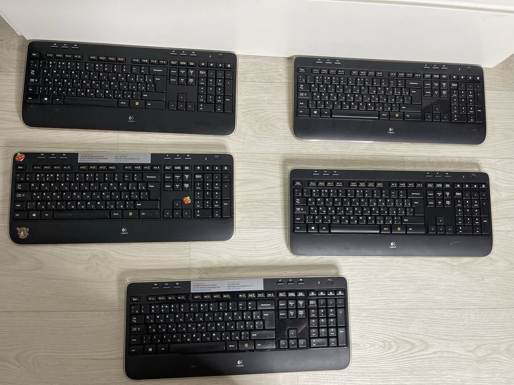 Бездротові клавіатури Logitech K520 повністю робочі