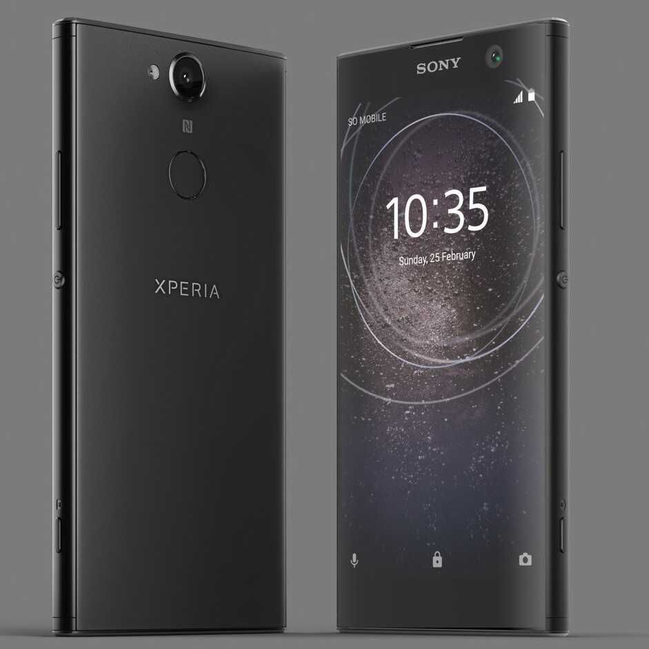 Смартфон Sony Xperia XA2 Black H3113 IPS 5.2" 8 ядер 3/32GB 23мп/8мп