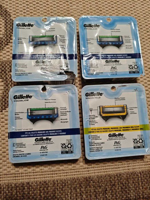 Gillette proglide (8 картриджів) \ оригінальні - зроблено в США