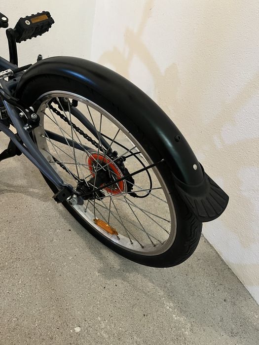 Bicicleta dobravel fold 120 btwin