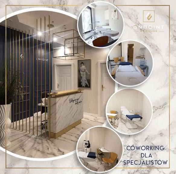 Wynajem krótkoterminowy gabinetu / gabinetów  na godziny