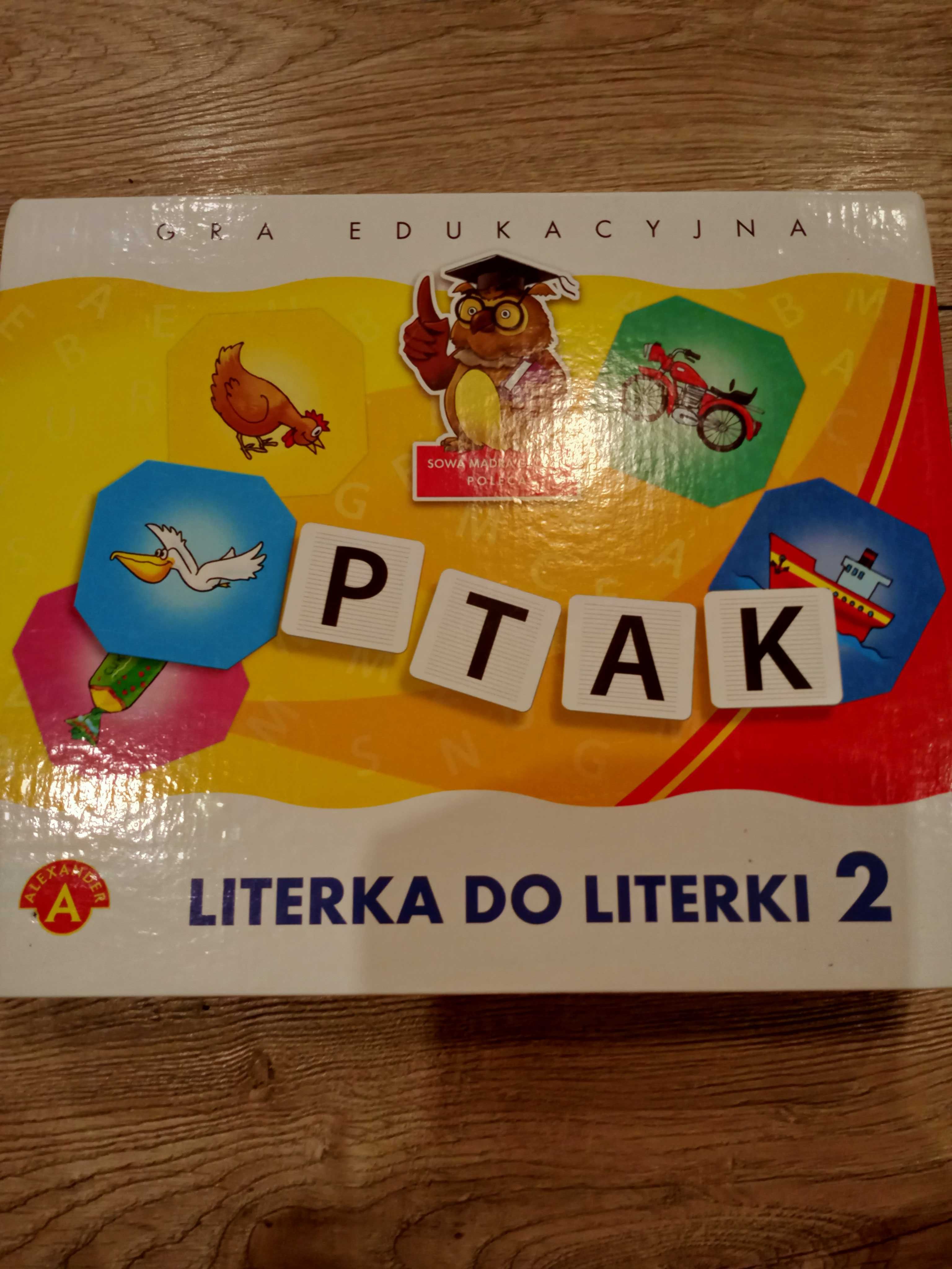 Gra edukacyjna Literka do literki 2. wiek 5+