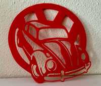 Silhueta Volkswagen Beetle 20 cms