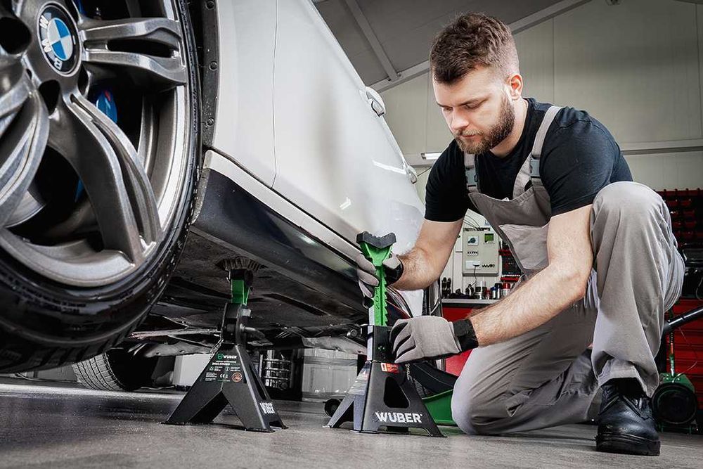 KOBYŁKI samochodowe WARSZTATOWE GUMA 2 szt 3T 2237