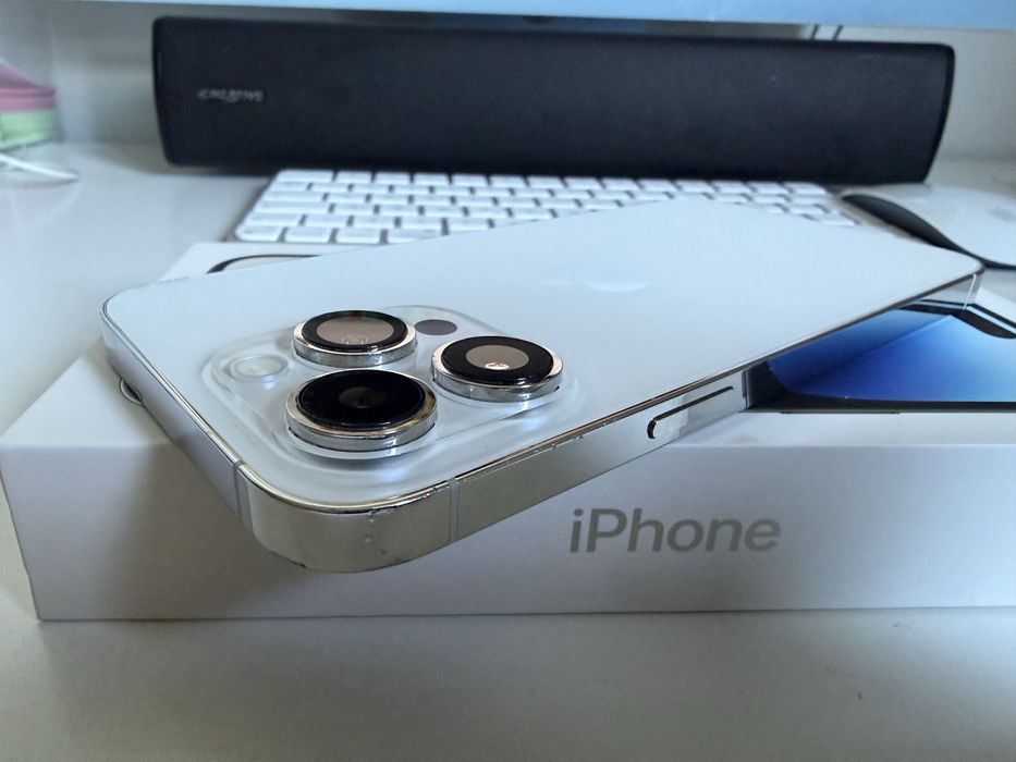 iPhone 14 Pro Max 128gb Silver Bateria 100%
