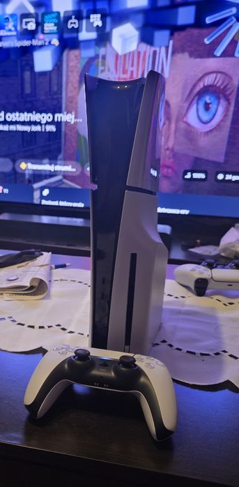 PlayStation 5 Slim + Napęd 1 DNIOWA KONSOLA