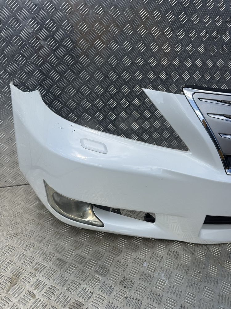 Zderzak przod, przedni Lexus LS600H, kompletny grill, spryski