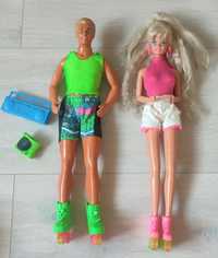 Lalki rollerblade Kan Barbie unikaty kolekcjonera vintage Mattel