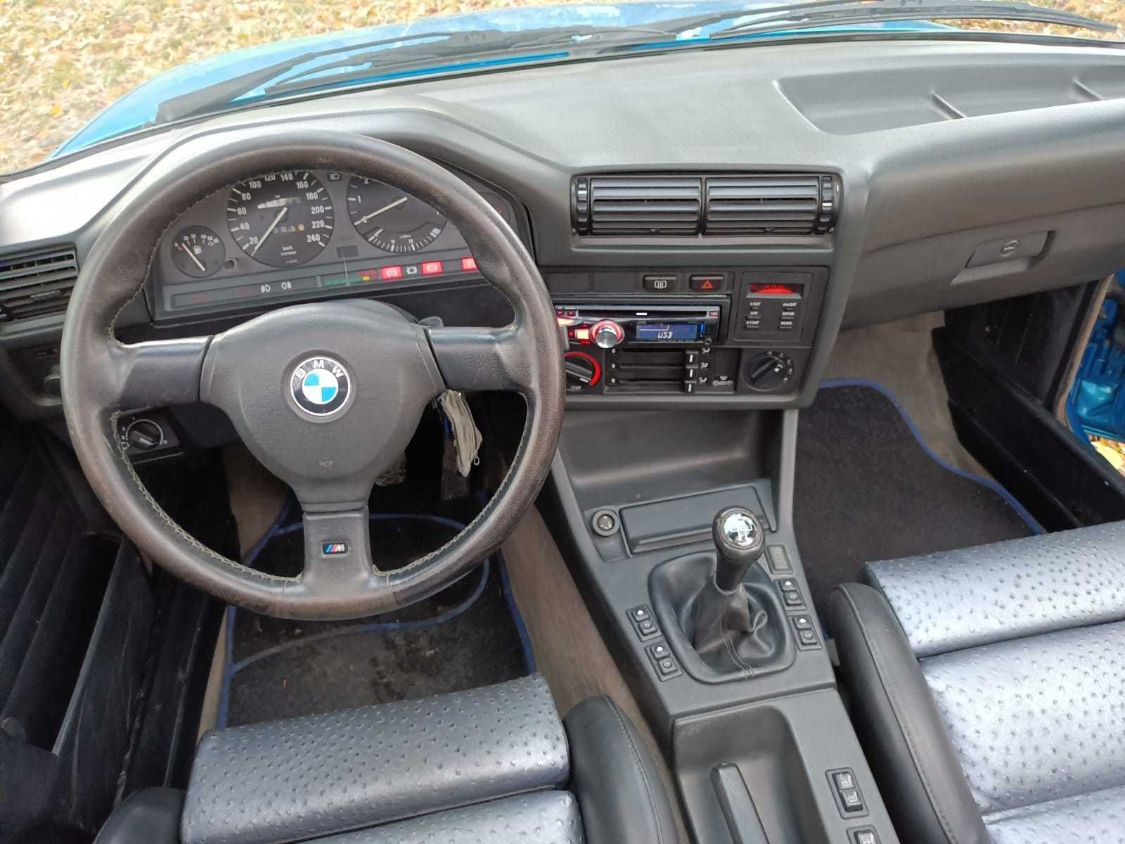 BMW E-30 318i Touring 1.8 91r. Kabriolet, zamiana Niemiec